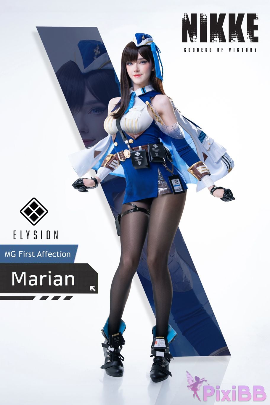 Cosplayer Candy Ball Nikke Marian PixiBB.COM 082