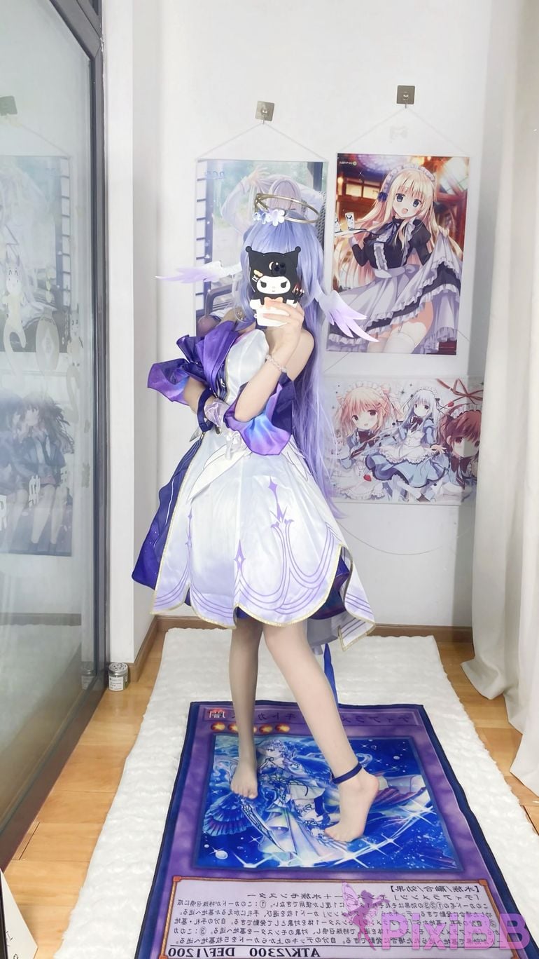 Cosplayer white oak Shirly Collapse Star Dome Railway robin PixiBB.COM 001.JPG