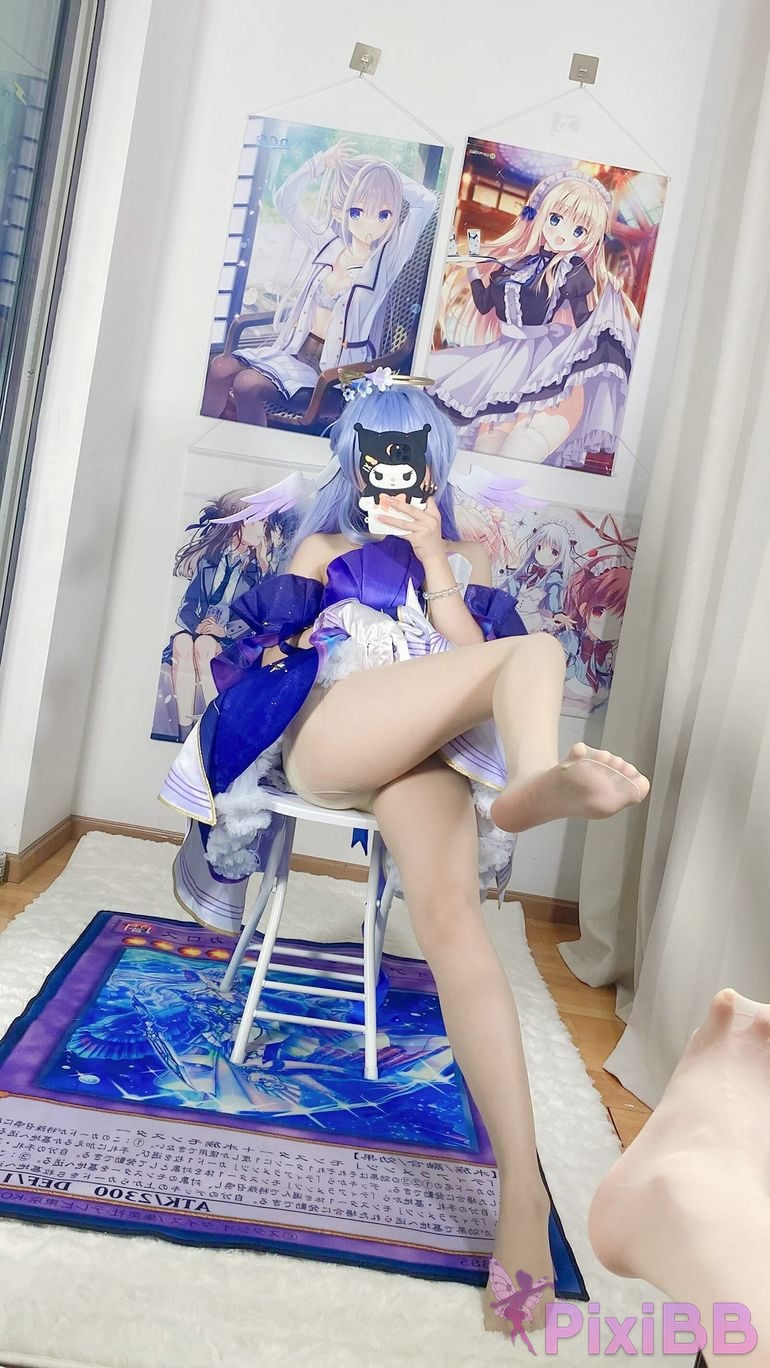 Cosplayer white oak Shirly Collapse Star Dome Railway robin PixiBB.COM 002.JPG