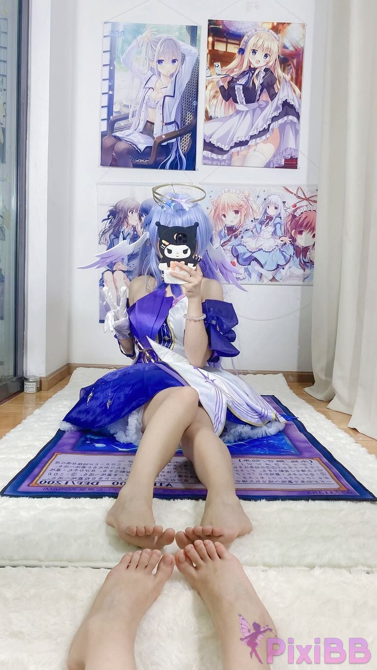 Cosplayer white oak Shirly Collapse Star Dome Railway robin PixiBB.COM 005.JPG