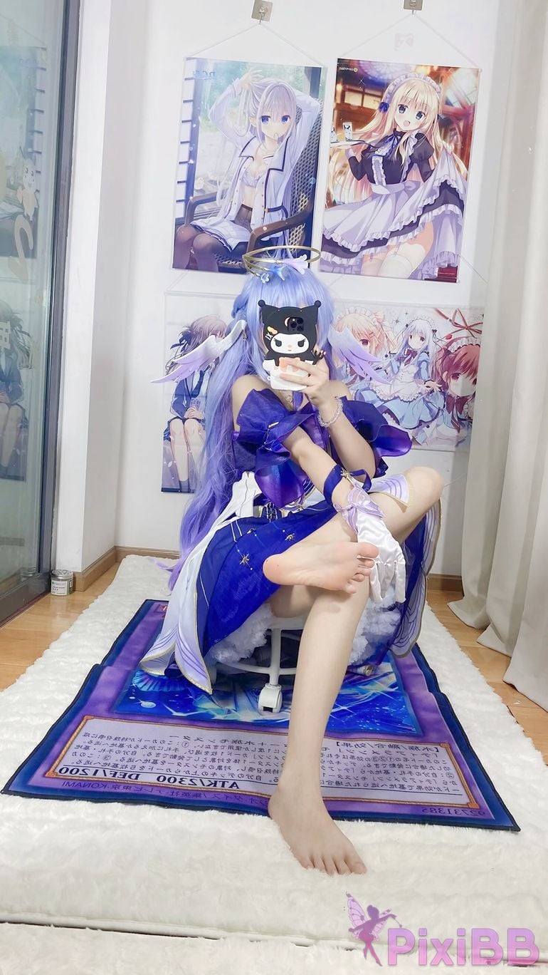 Cosplayer white oak Shirly Collapse Star Dome Railway robin PixiBB.COM 006.JPG