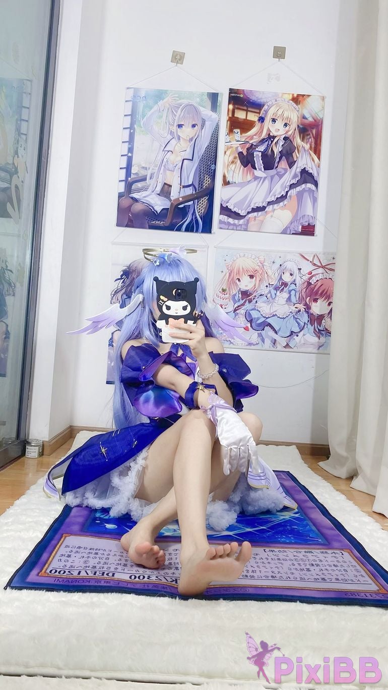 Cosplayer white oak Shirly Collapse Star Dome Railway robin PixiBB.COM 007.JPG