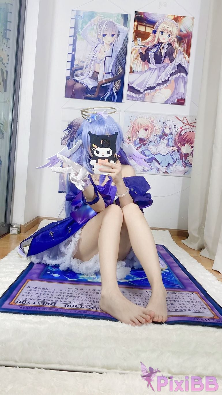 Cosplayer white oak Shirly Collapse Star Dome Railway robin PixiBB.COM 008.JPG