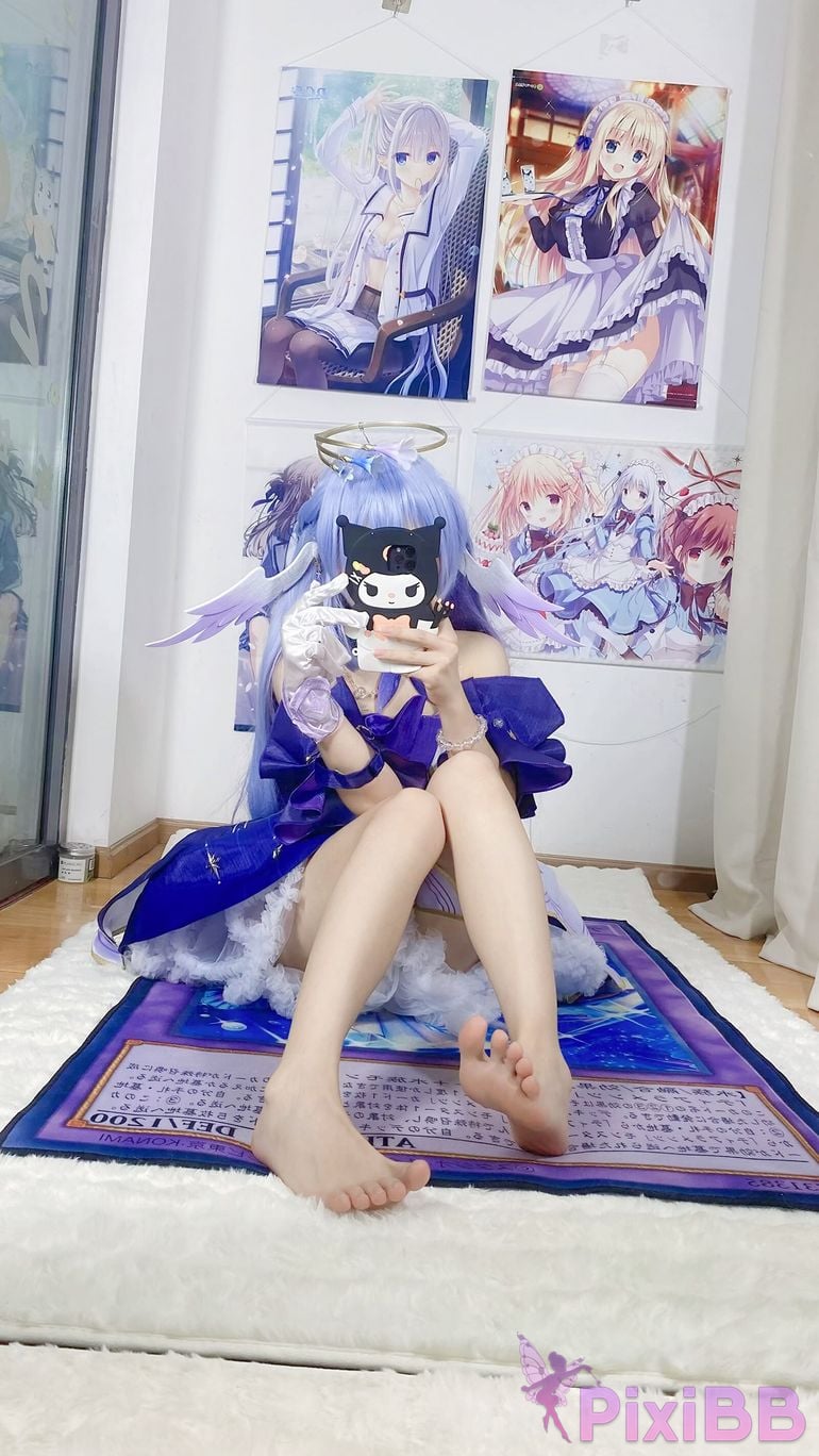 Cosplayer white oak Shirly Collapse Star Dome Railway robin PixiBB.COM 009.JPG