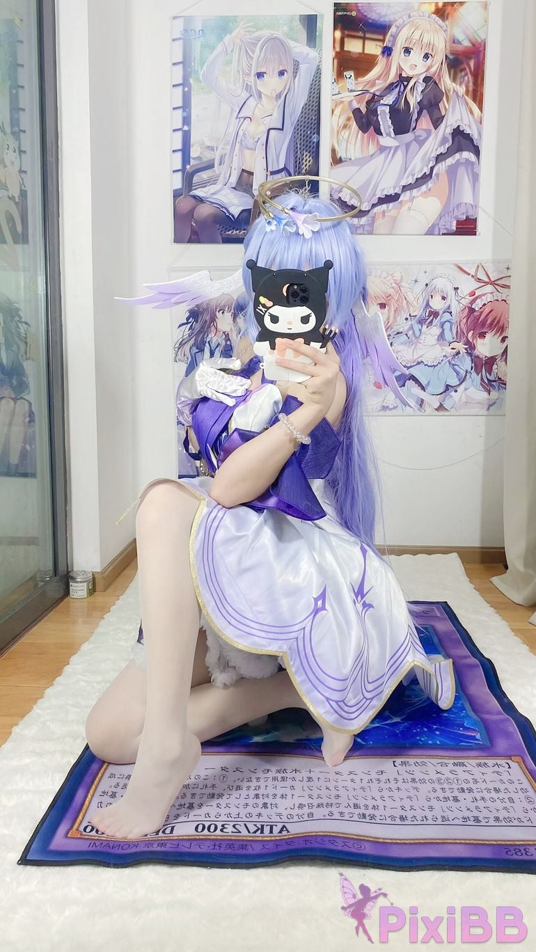 Cosplayer white oak Shirly Collapse Star Dome Railway robin PixiBB.COM 011.JPG