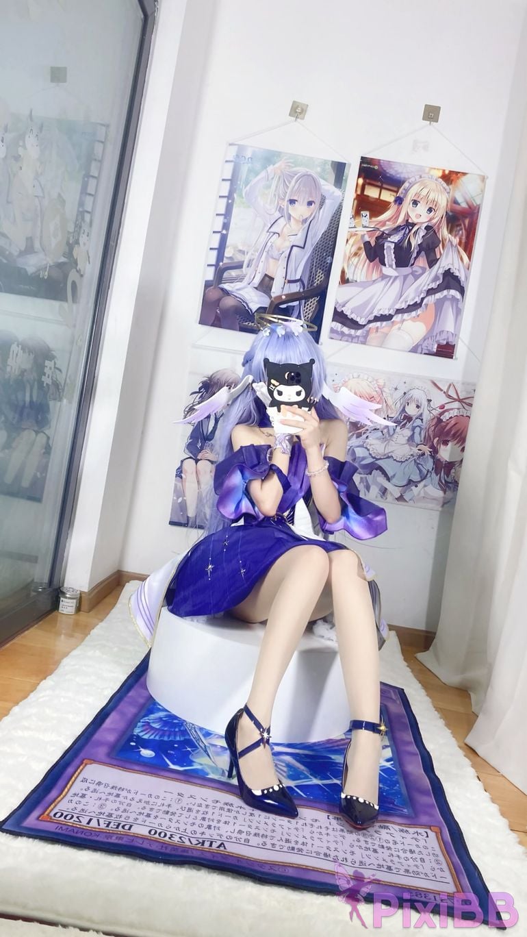 Cosplayer white oak Shirly Collapse Star Dome Railway robin PixiBB.COM 012.JPG