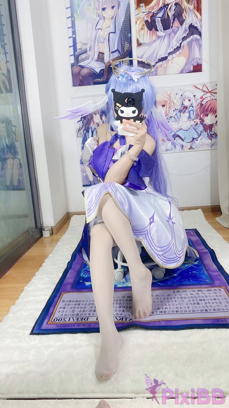 Cosplayer white oak Shirly Collapse Star Dome Railway robin PixiBB.COM 014.JPG