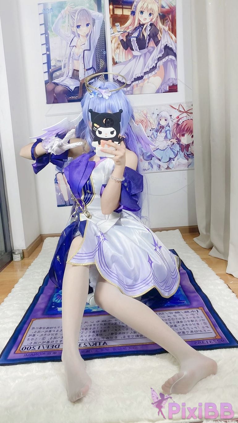 Cosplayer white oak Shirly Collapse Star Dome Railway robin PixiBB.COM 015.JPG