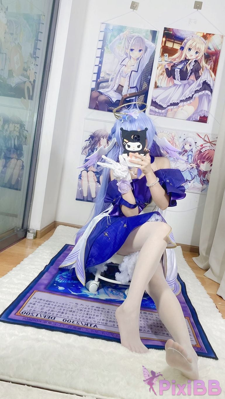 Cosplayer white oak Shirly Collapse Star Dome Railway robin PixiBB.COM 016.JPG