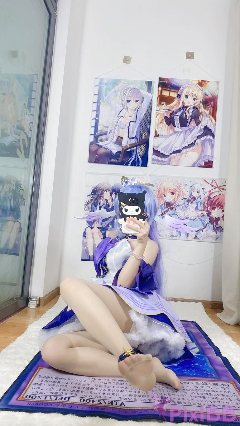 Cosplayer white oak Shirly Collapse Star Dome Railway robin PixiBB.COM 017.JPG