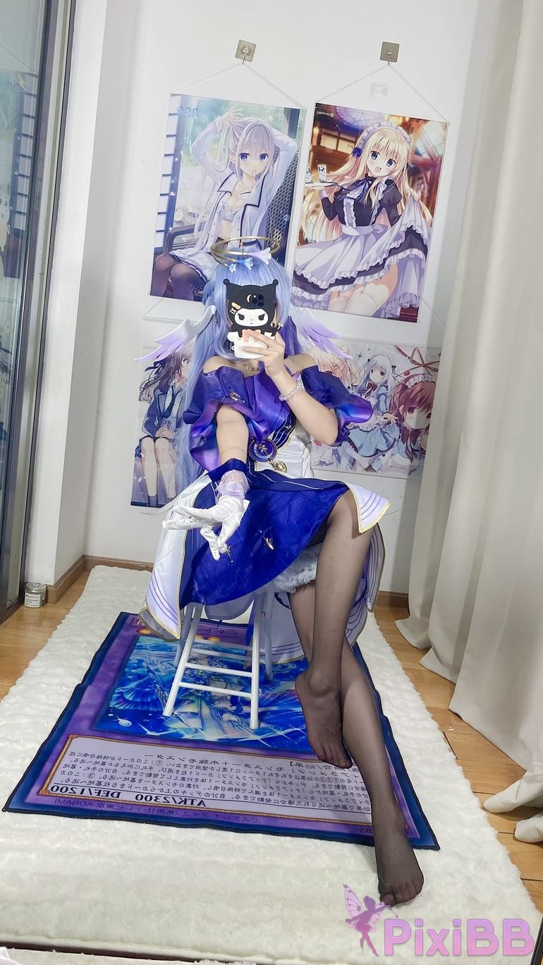 Cosplayer white oak Shirly Collapse Star Dome Railway robin PixiBB.COM 019.JPG