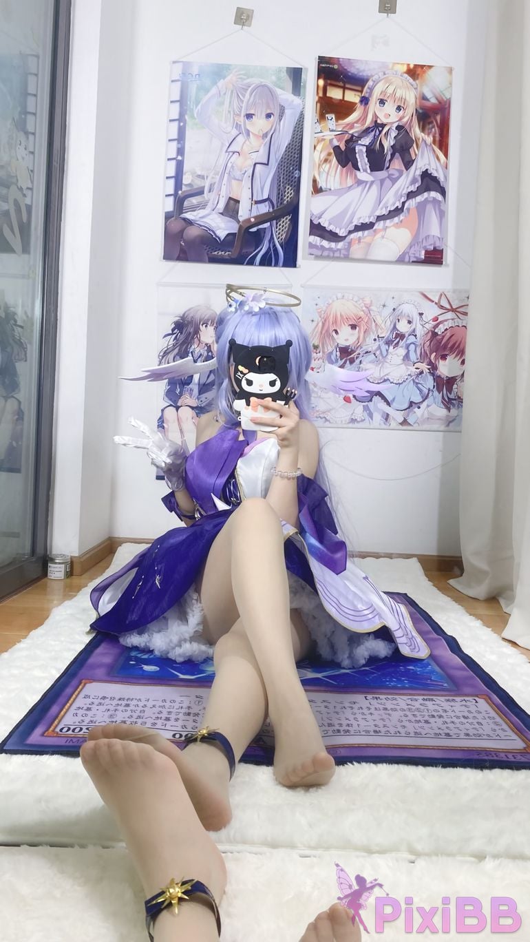 Cosplayer white oak Shirly Collapse Star Dome Railway robin PixiBB.COM 021.JPG