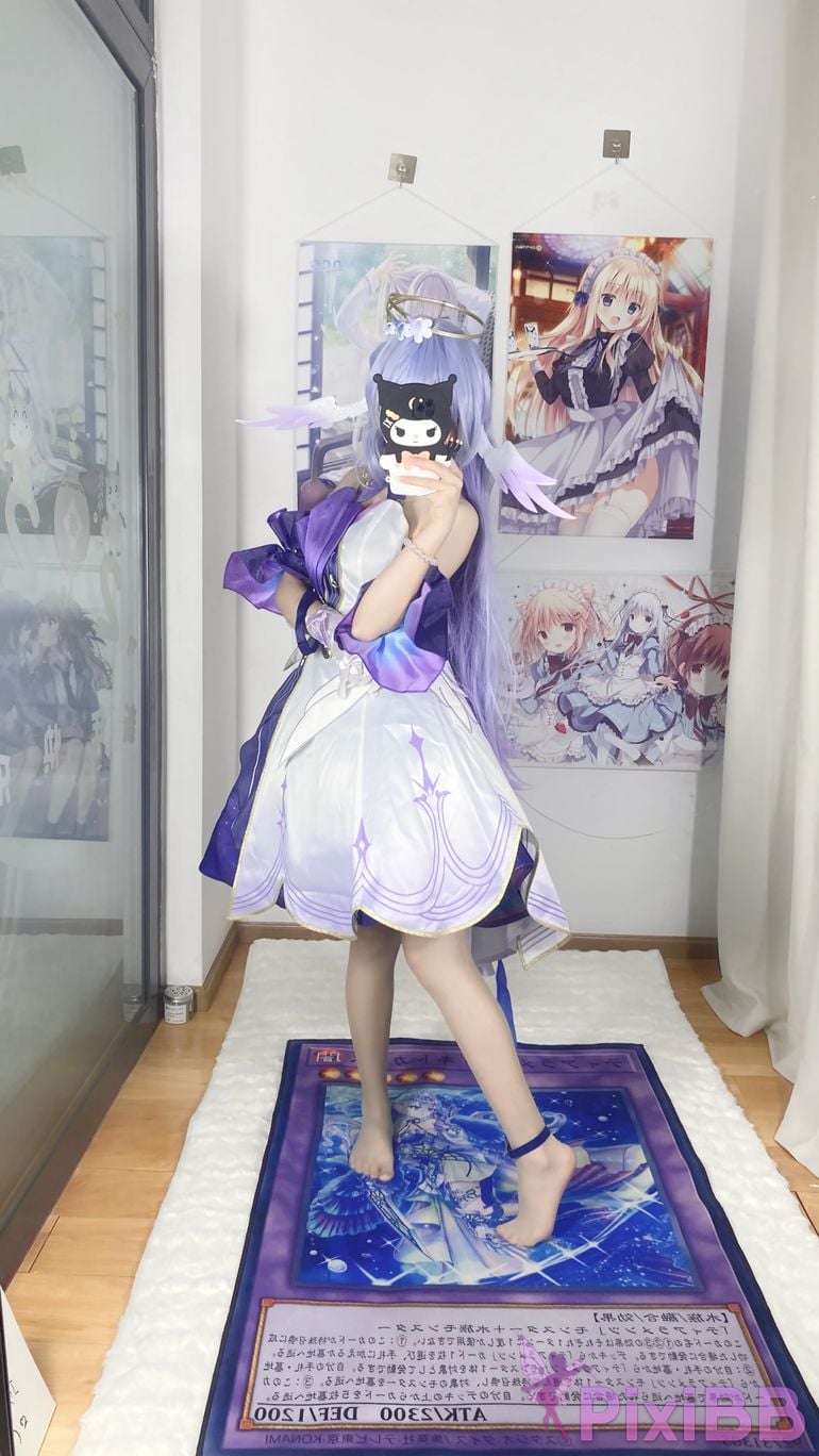 Cosplayer white oak Shirly Collapse Star Dome Railway robin PixiBB.COM 022.JPG