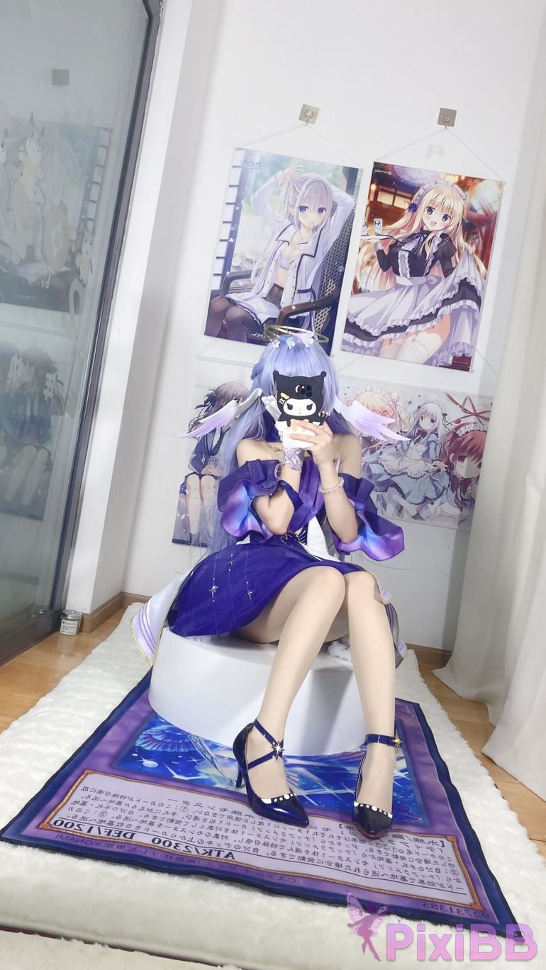 Cosplayer white oak Shirly Collapse Star Dome Railway robin PixiBB.COM 028.JPG