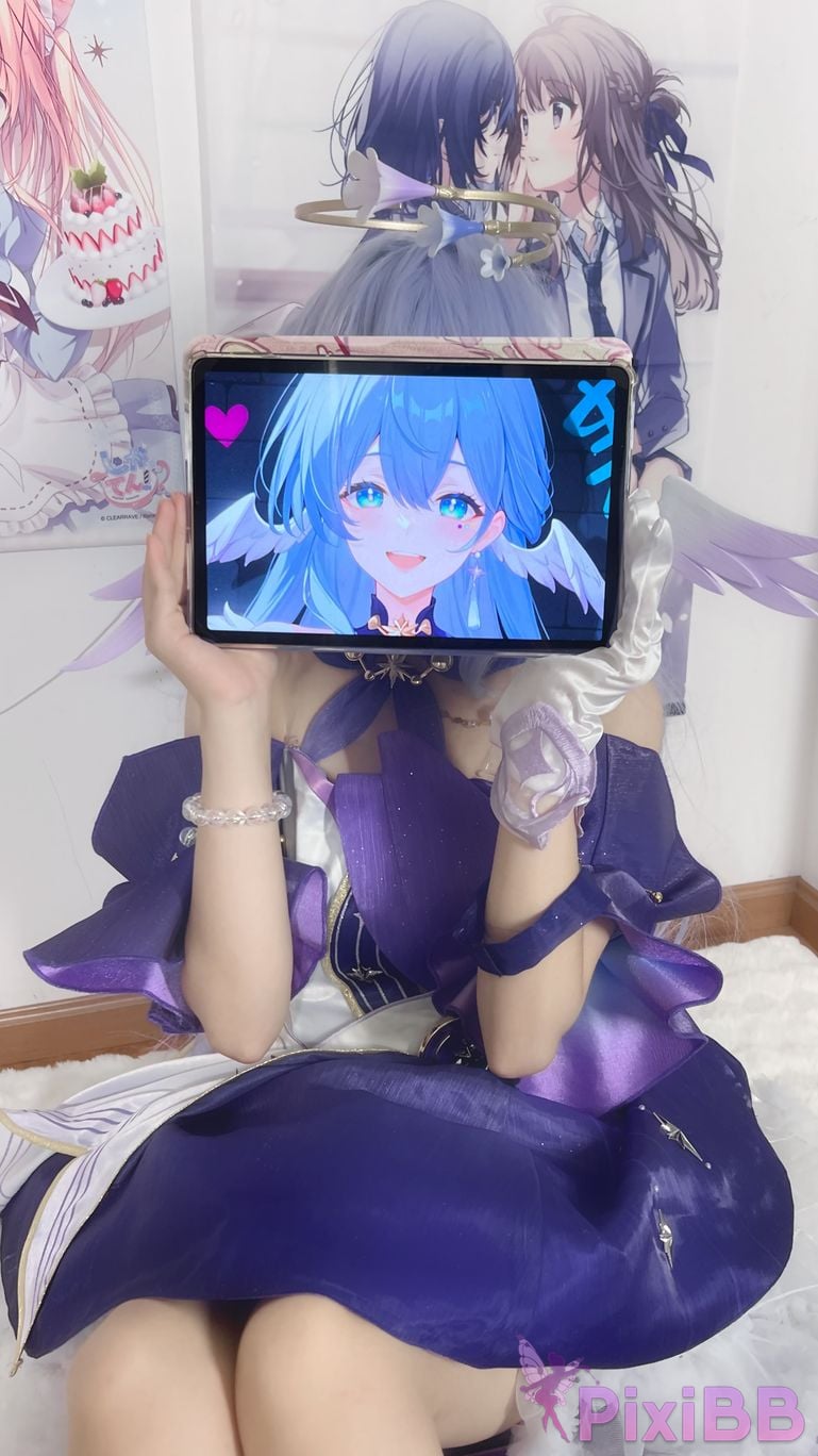 Cosplayer white oak Shirly Collapse Star Dome Railway robin PixiBB.COM 029.JPG