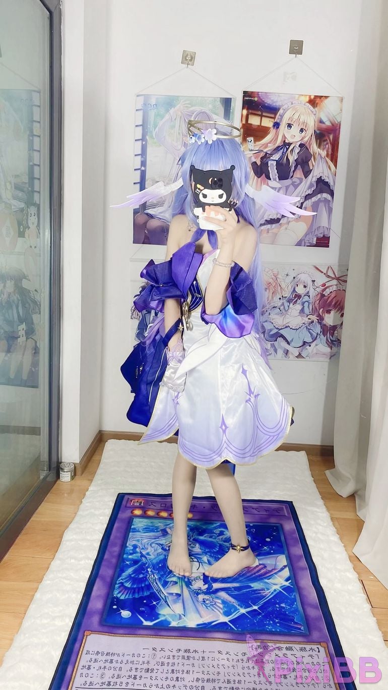 Cosplayer white oak Shirly Collapse Star Dome Railway robin PixiBB.COM 037.JPG