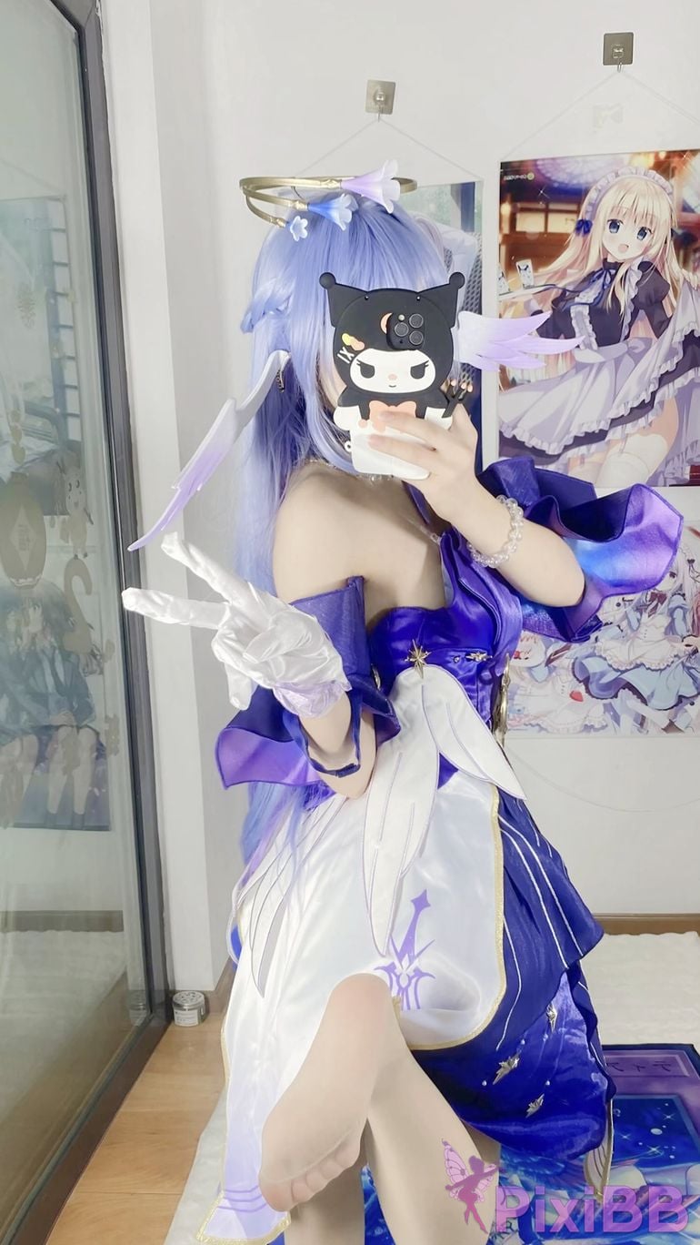 Cosplayer white oak Shirly Collapse Star Dome Railway robin PixiBB.COM 040.JPG