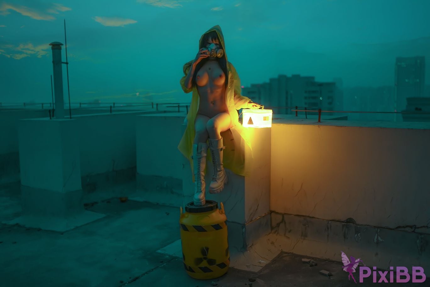 Cosplayer Titanium alloy big daddy top secret plan PixiBB.COM 002