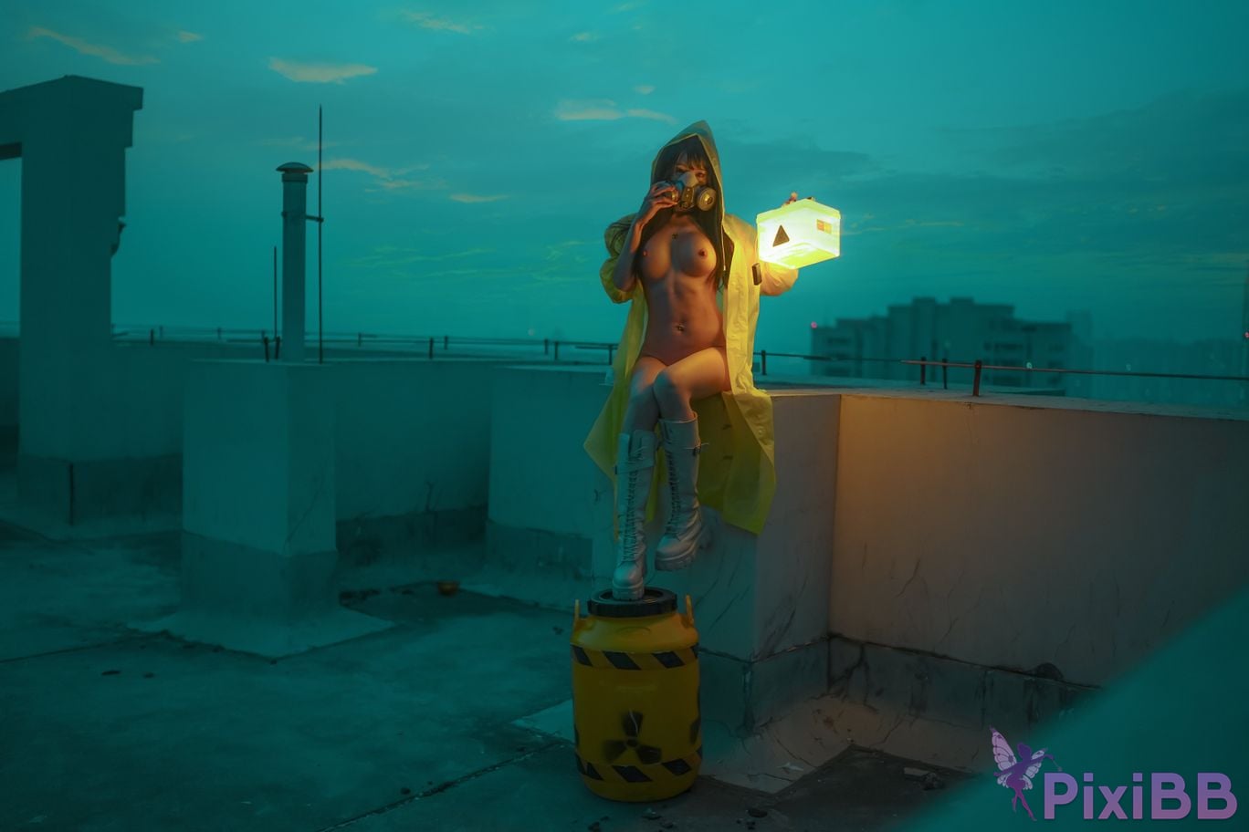 Cosplayer Titanium alloy big daddy top secret plan PixiBB.COM 003