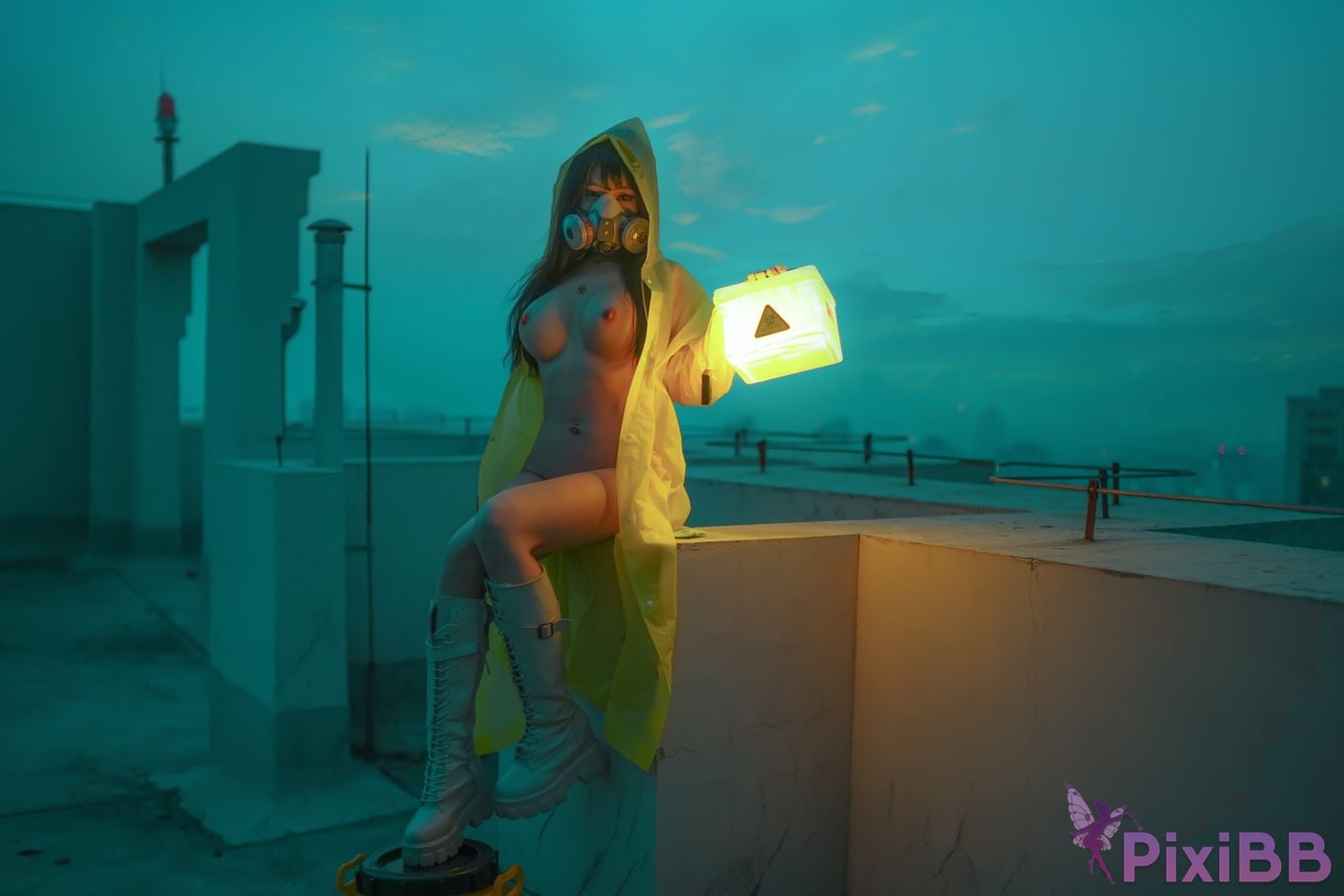 Cosplayer Titanium alloy big daddy top secret plan PixiBB.COM 004