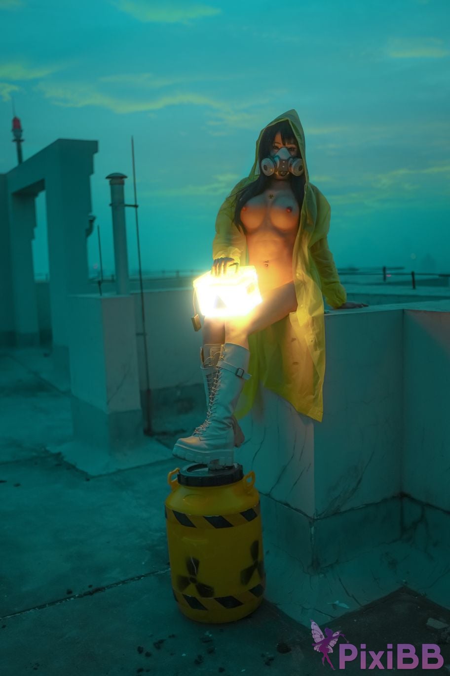 Cosplayer Titanium alloy big daddy top secret plan PixiBB.COM 007