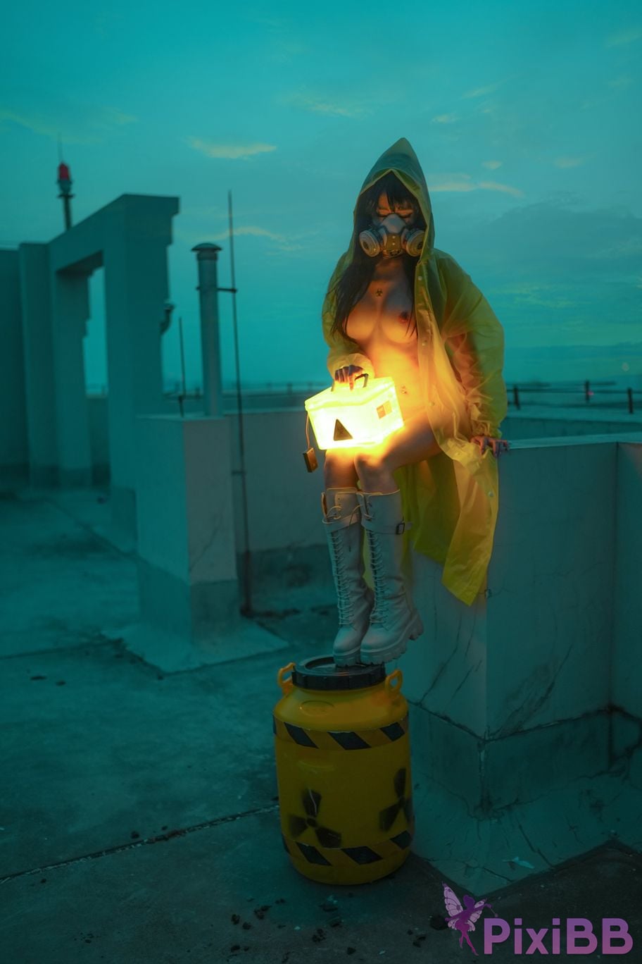 Cosplayer Titanium alloy big daddy top secret plan PixiBB.COM 008