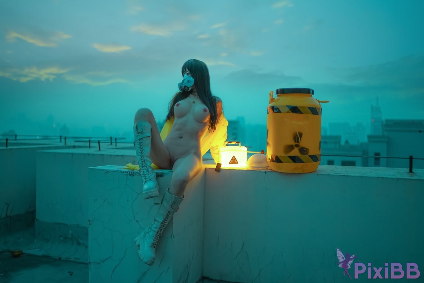 Cosplayer Titanium alloy big daddy top secret plan PixiBB.COM 018