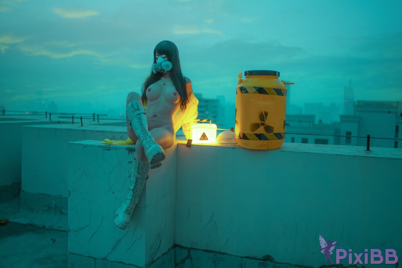 Cosplayer Titanium alloy big daddy top secret plan PixiBB.COM 019