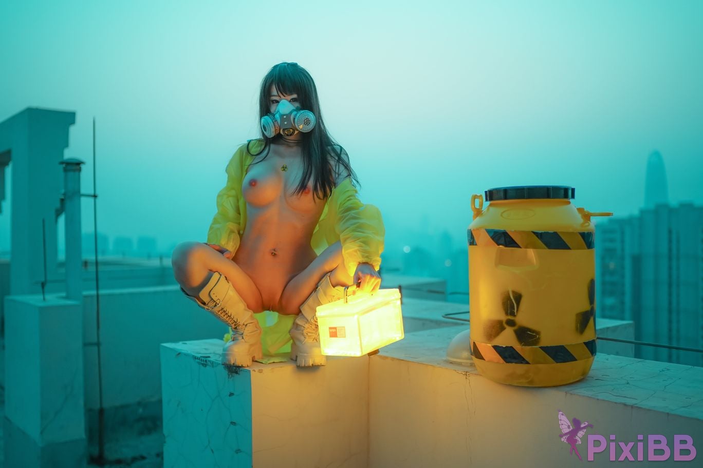 Cosplayer Titanium alloy big daddy top secret plan PixiBB.COM 023