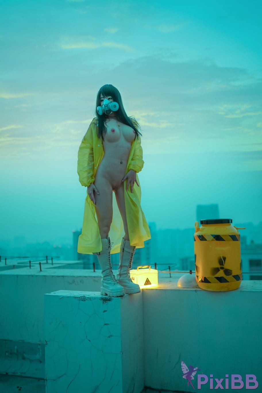 Cosplayer Titanium alloy big daddy top secret plan PixiBB.COM 025