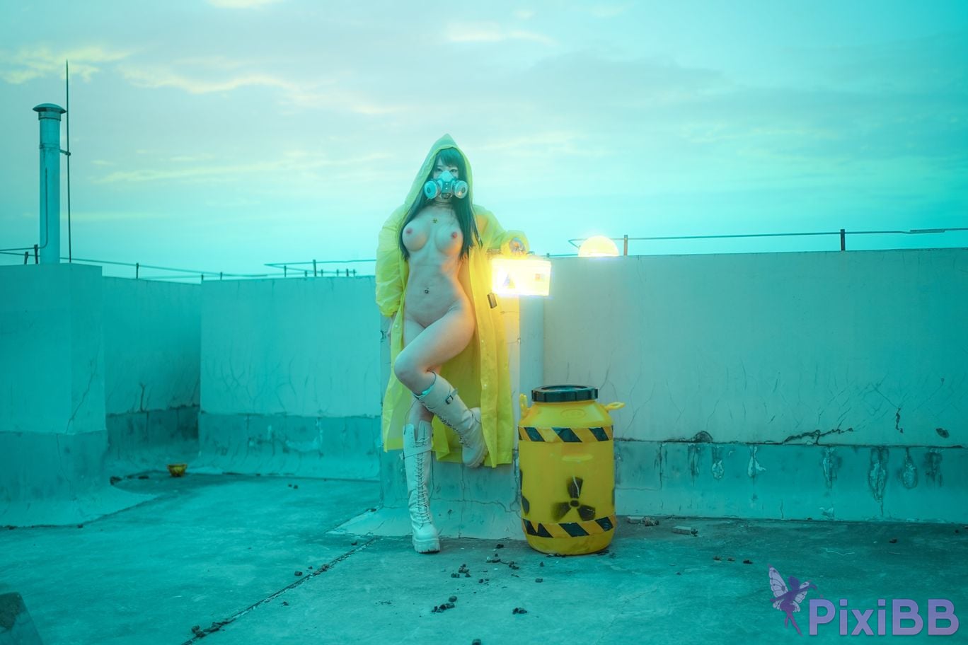 Cosplayer Titanium alloy big daddy top secret plan PixiBB.COM 031