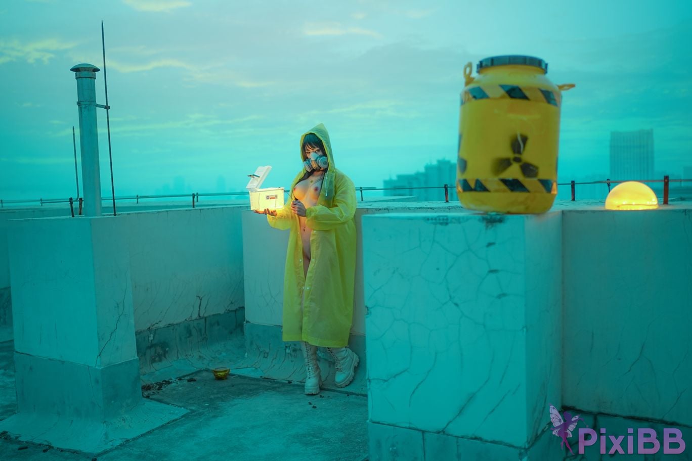 Cosplayer Titanium alloy big daddy top secret plan PixiBB.COM 033