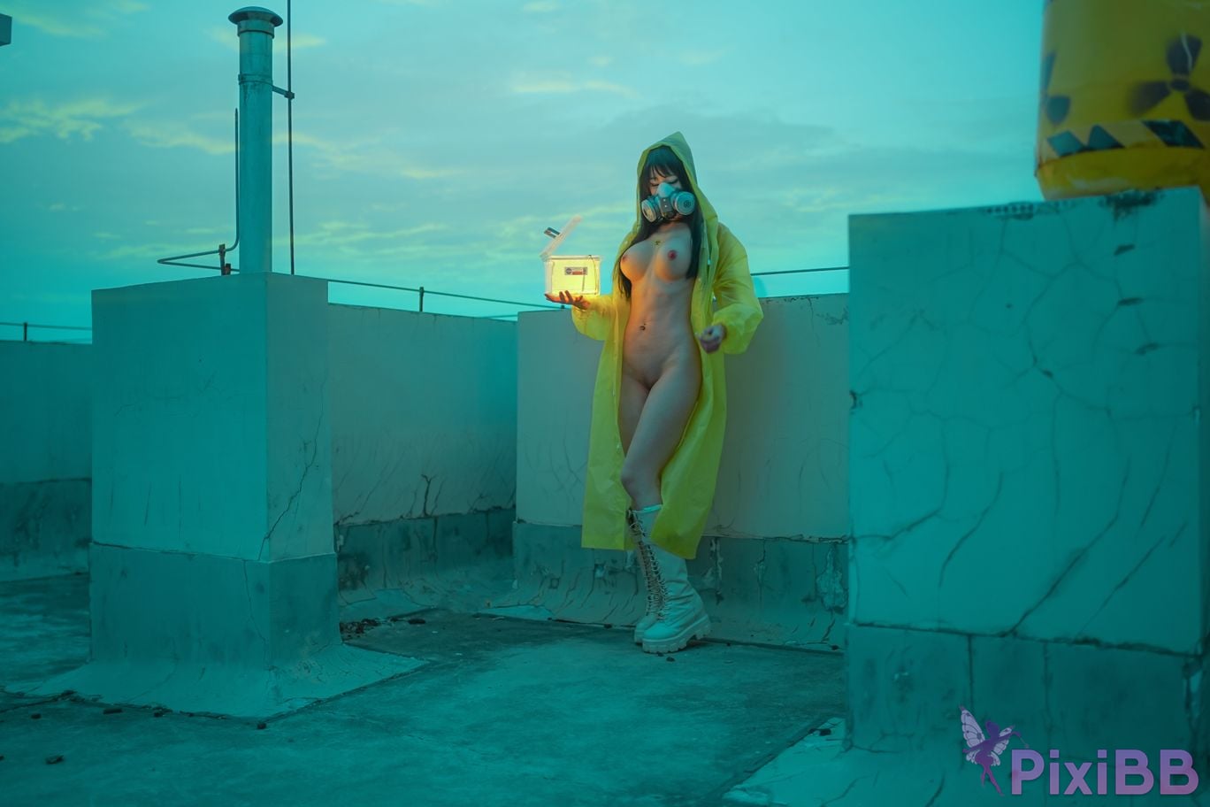 Cosplayer Titanium alloy big daddy top secret plan PixiBB.COM 037