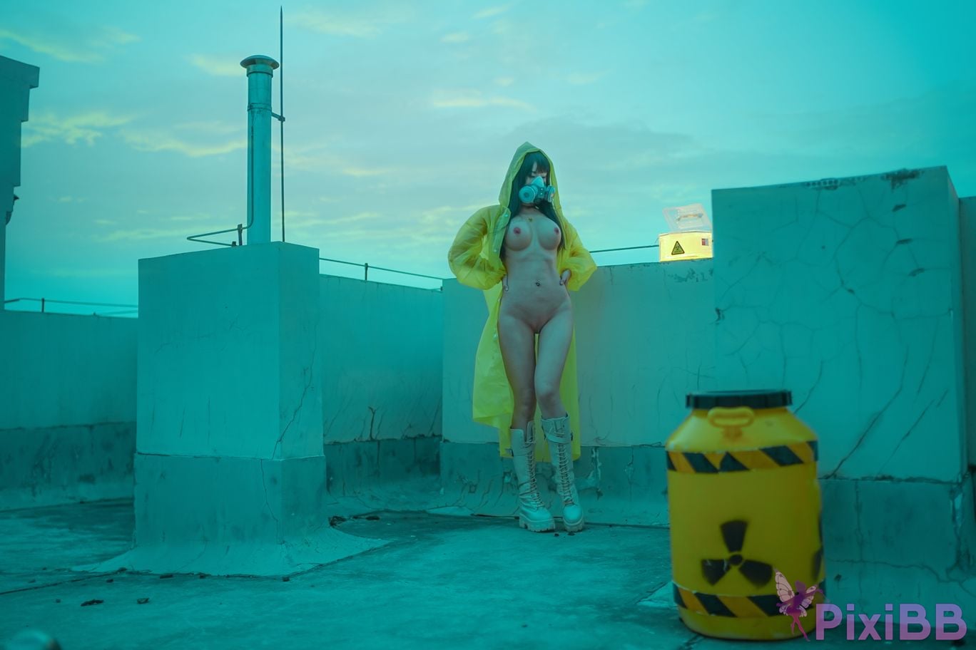 Cosplayer Titanium alloy big daddy top secret plan PixiBB.COM 038