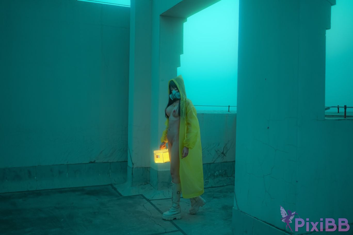 Cosplayer Titanium alloy big daddy top secret plan PixiBB.COM 043