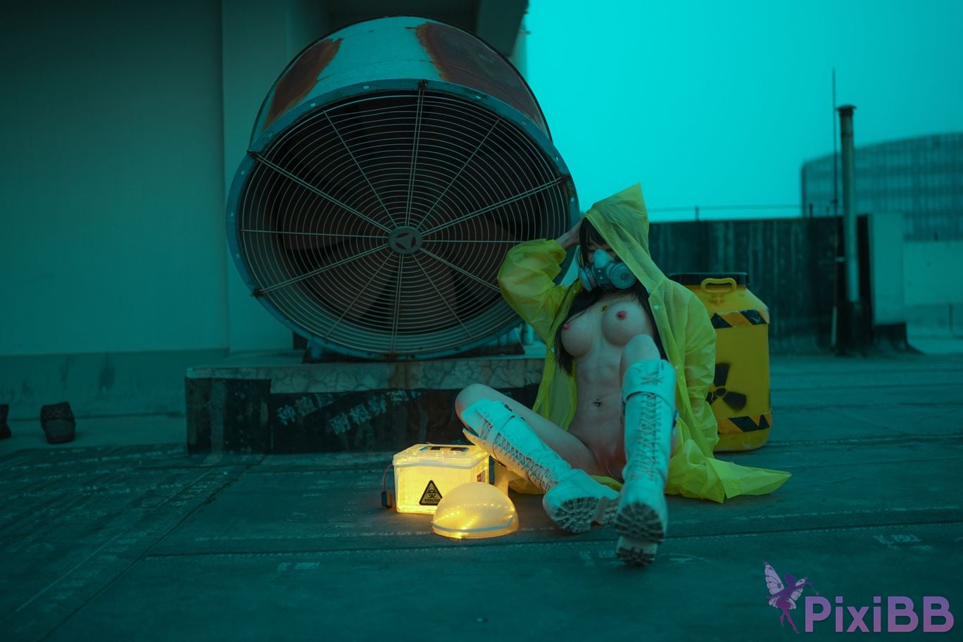 Cosplayer Titanium alloy big daddy top secret plan PixiBB.COM 048