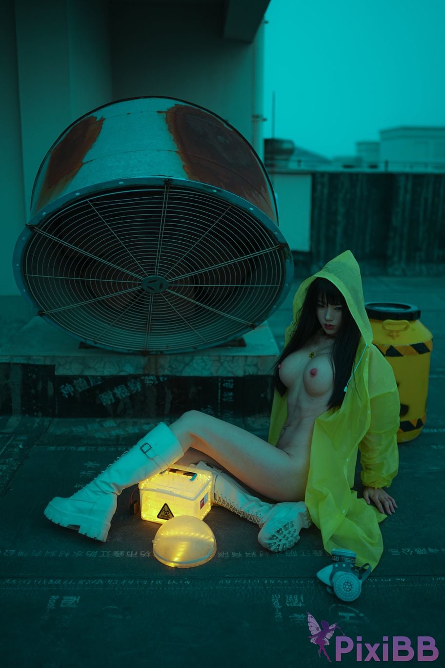 Cosplayer Titanium alloy big daddy top secret plan PixiBB.COM 049