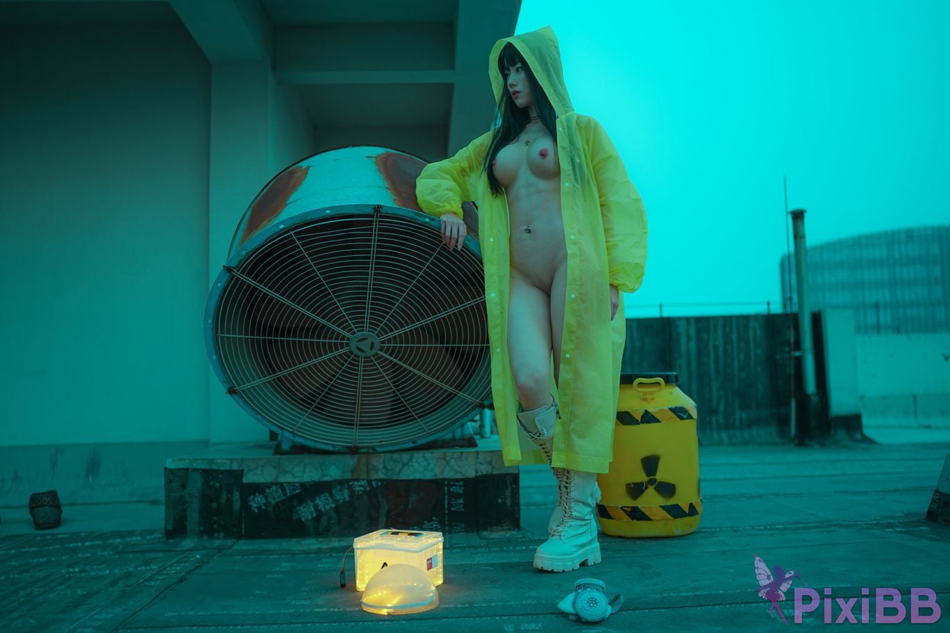 Cosplayer Titanium alloy big daddy top secret plan PixiBB.COM 051