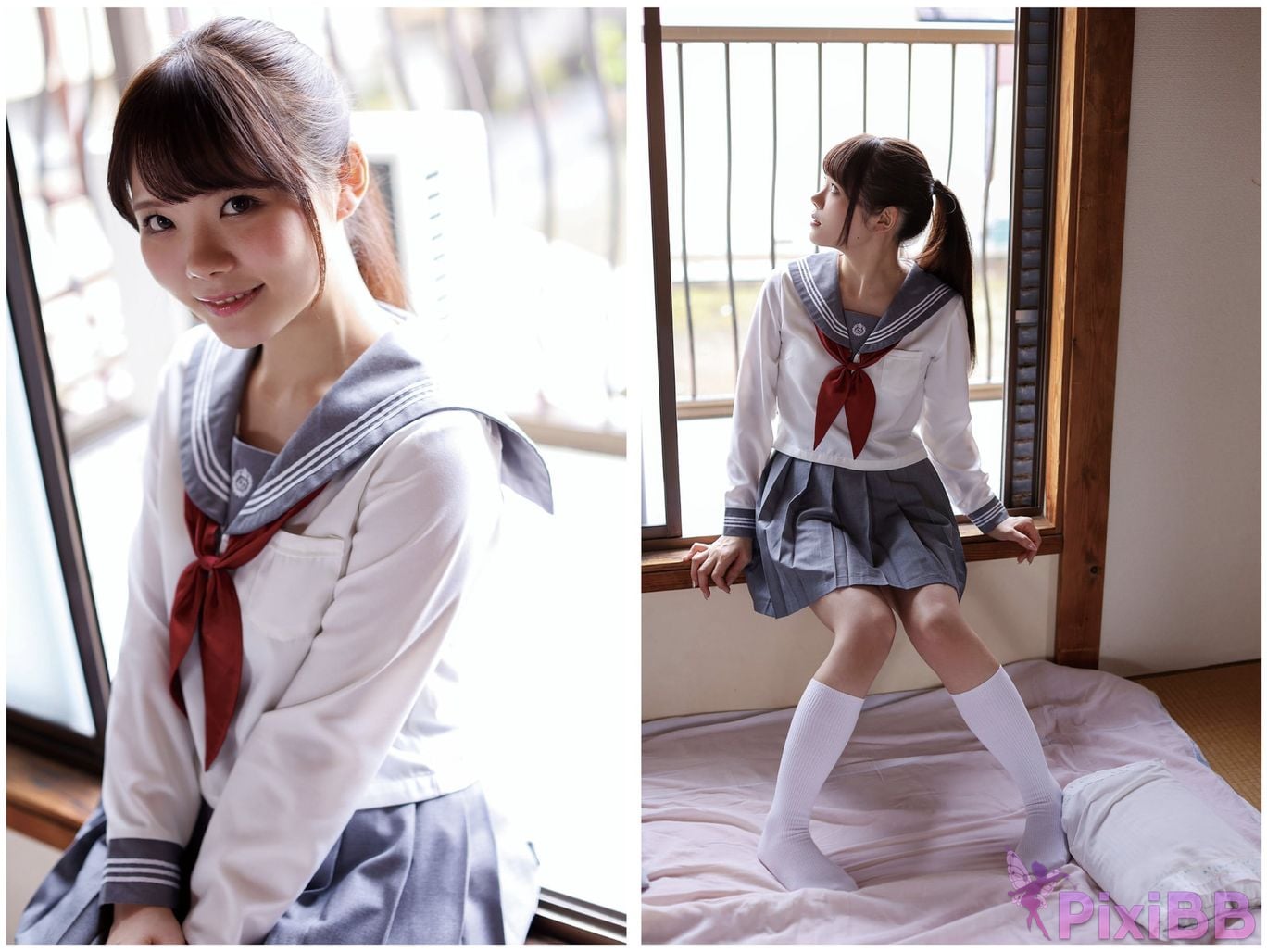 Japanese Idol Rei Misumi Wearing a coat of feathers Nude photo collection PixiBB.COM 022