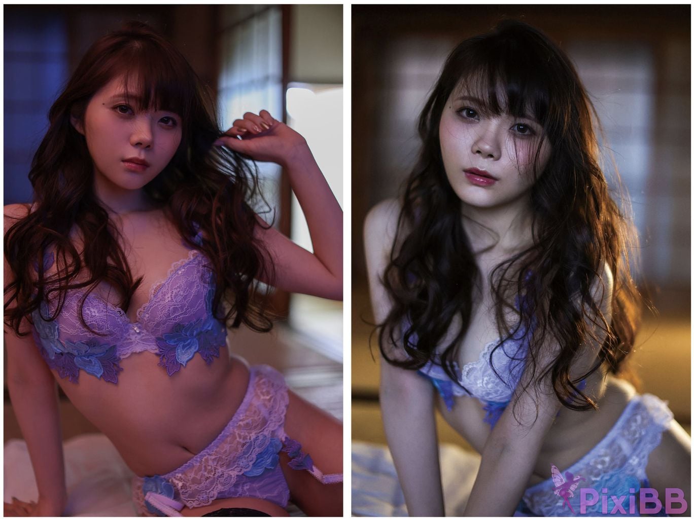 Japanese Idol Rei Misumi Wearing a coat of feathers Nude photo collection PixiBB.COM 049