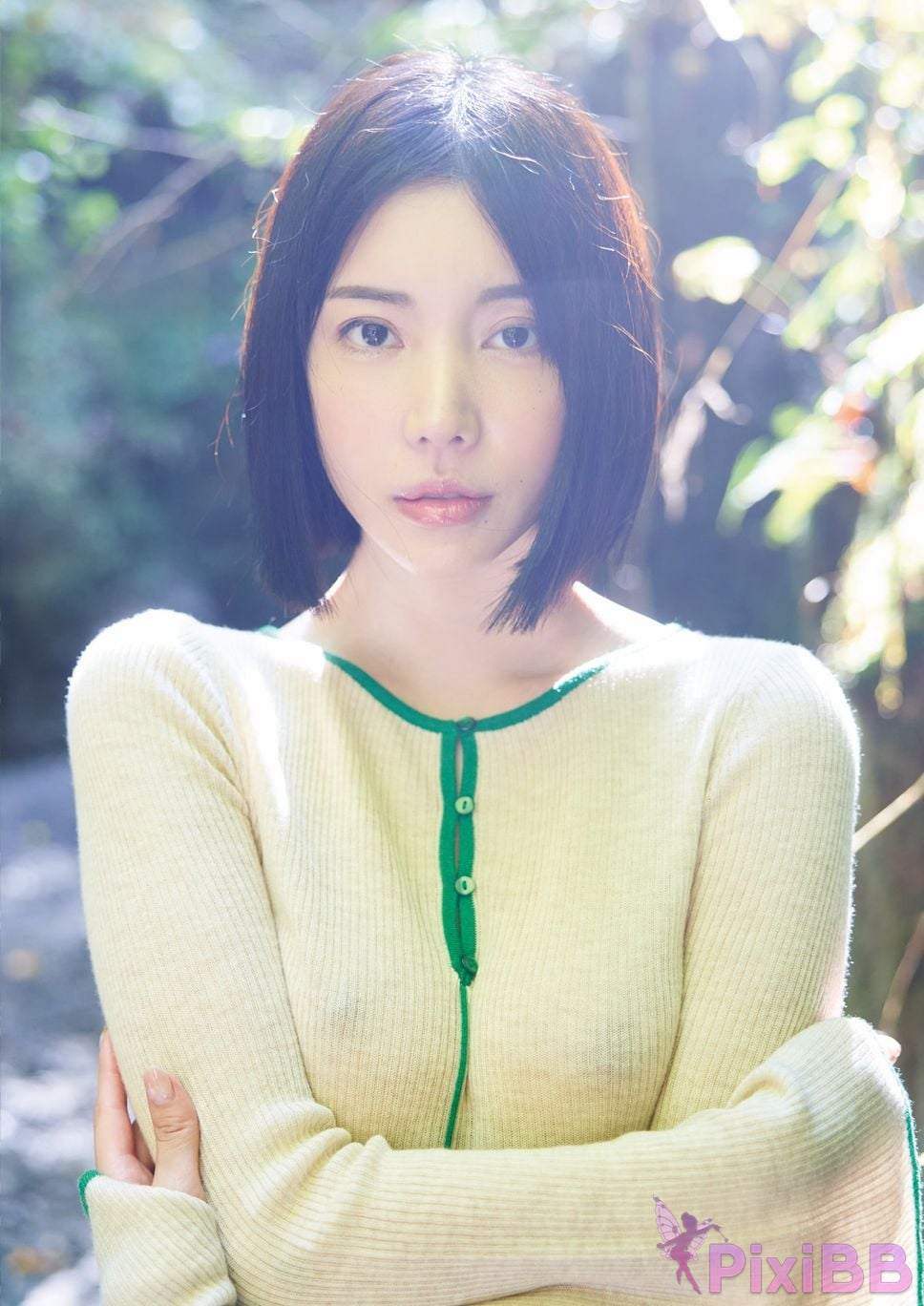 Japanese Idol Karen Kaede Electronic version limited edition with other cuts photo collection 2 nights and 3 days trip to Hokkaido PixiBB.COM 034