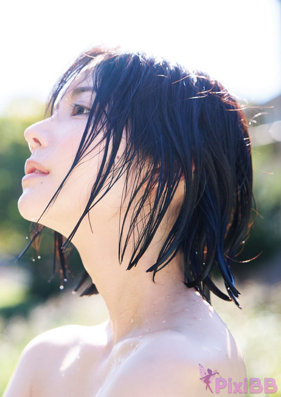 Japanese Idol Karen Kaede Electronic version limited edition with other cuts photo collection 2 nights and 3 days trip to Hokkaido PixiBB.COM 047