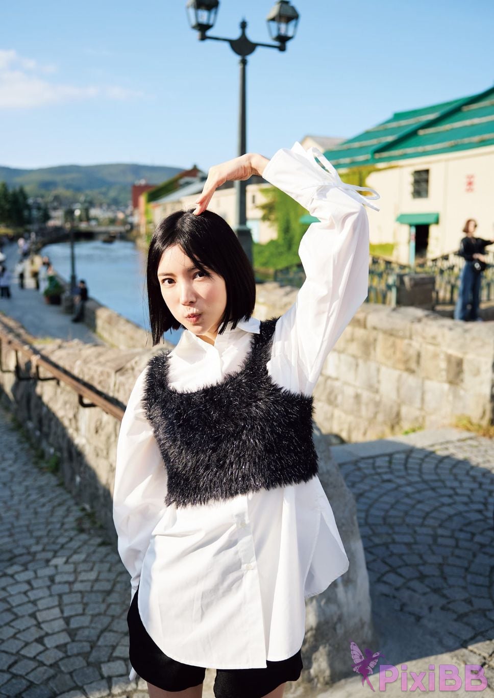 Japanese Idol Karen Kaede Electronic version limited edition with other cuts photo collection 2 nights and 3 days trip to Hokkaido PixiBB.COM 051