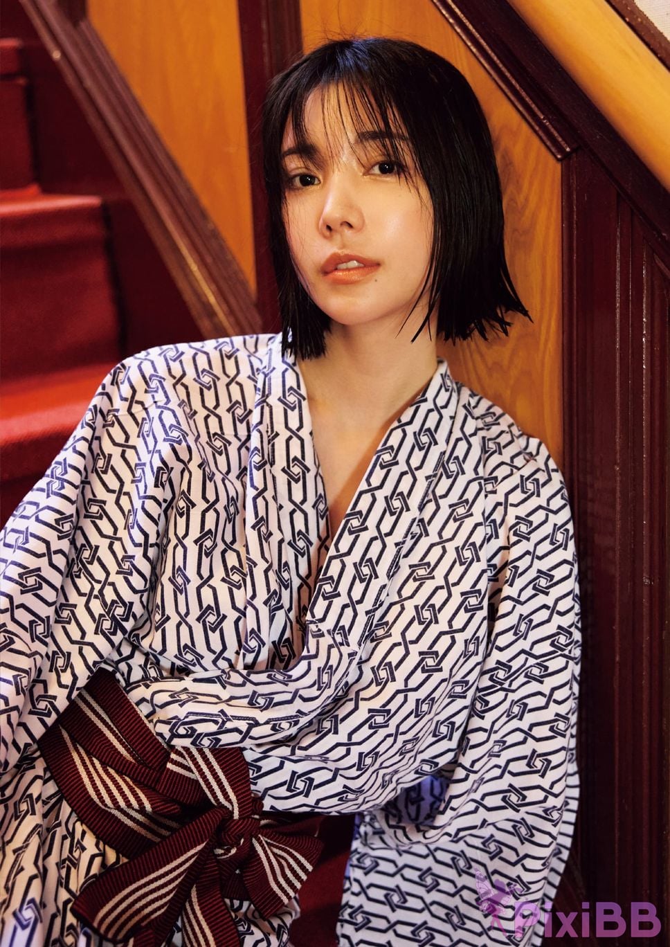 Japanese Idol Karen Kaede Electronic version limited edition with other cuts photo collection 2 nights and 3 days trip to Hokkaido PixiBB.COM 052