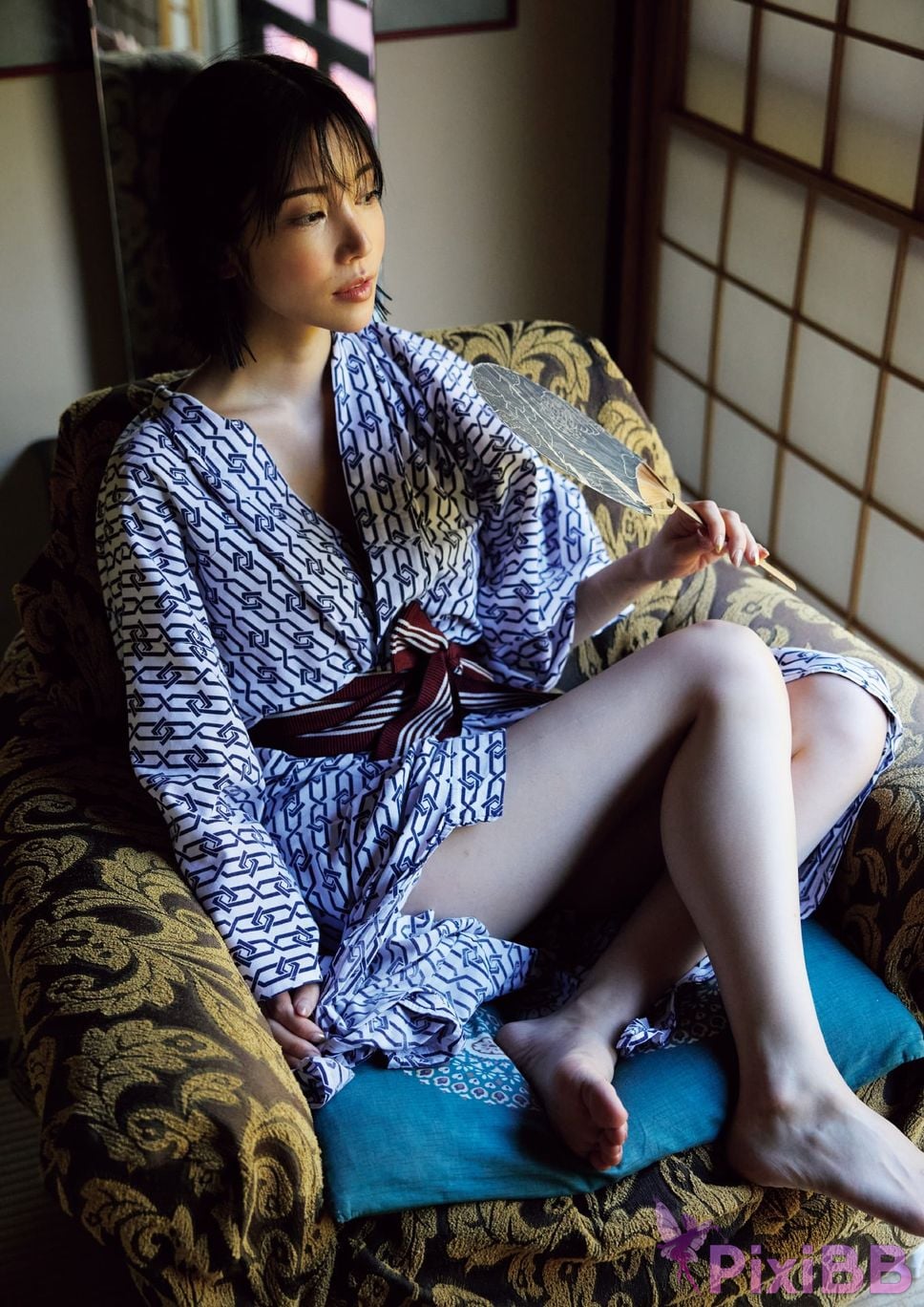 Japanese Idol Karen Kaede Electronic version limited edition with other cuts photo collection 2 nights and 3 days trip to Hokkaido PixiBB.COM 053