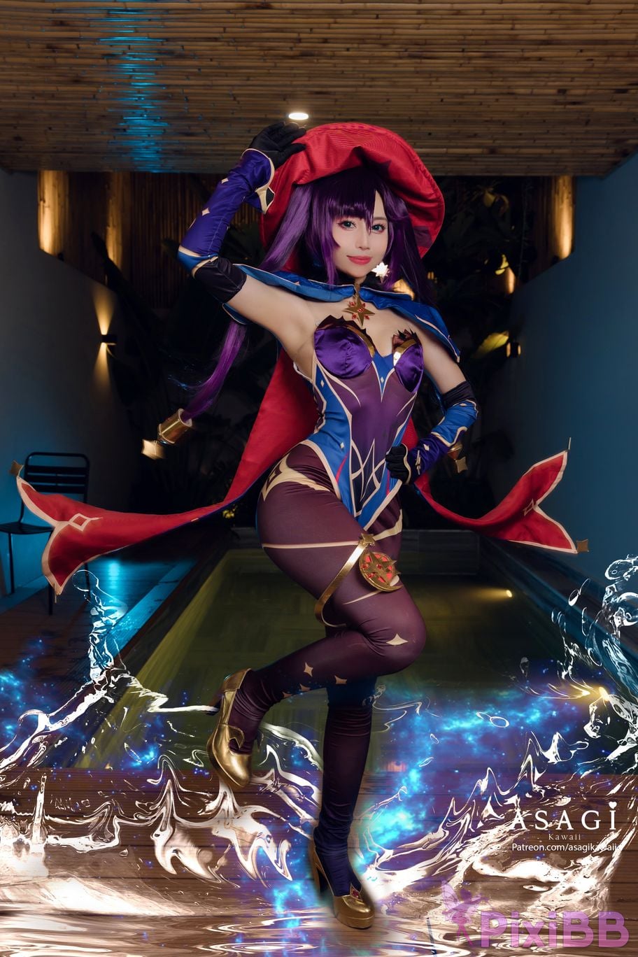 Asagi Kawaii Mona (Genshin Impact) PixiBB.COM 11