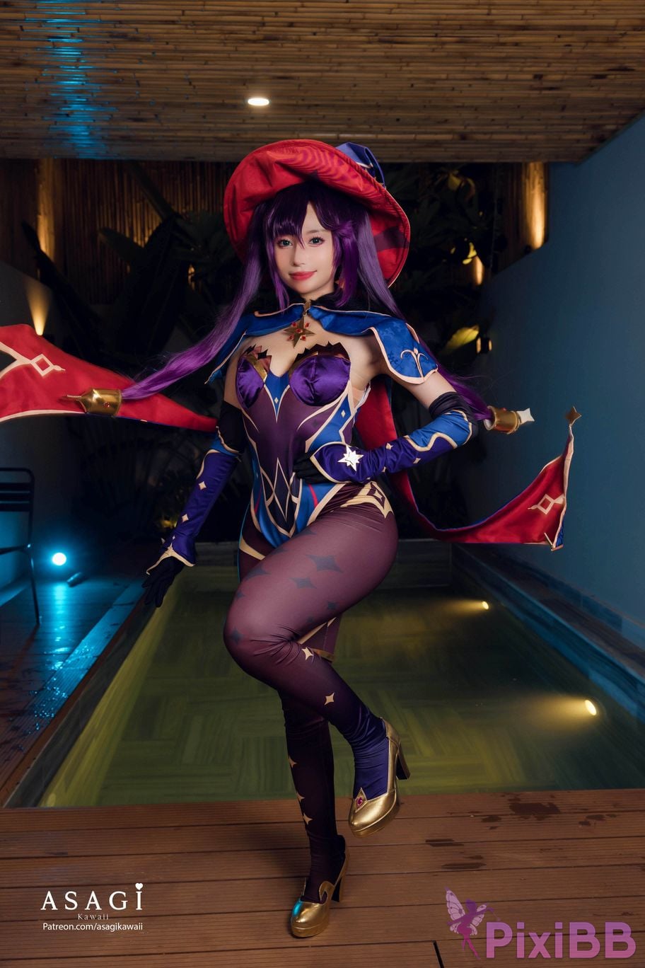 Asagi Kawaii Mona (Genshin Impact) PixiBB.COM