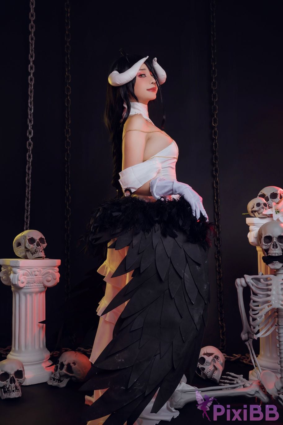 Asagi Kawaii Albedo PixiBB.COM 11