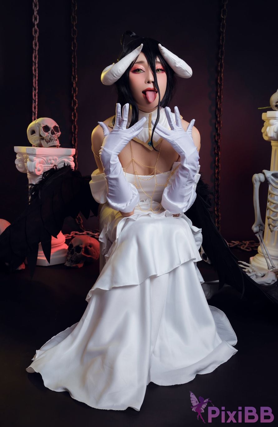 Asagi Kawaii Albedo PixiBB.COM 44