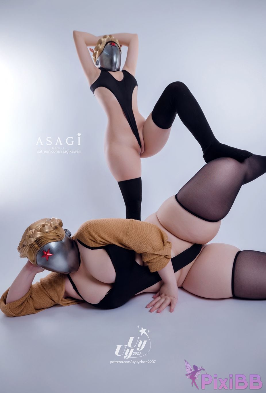 Uy Uy & Asagi Kawaii Robot Twins (Atomic Heart) PixiBB.COM 48